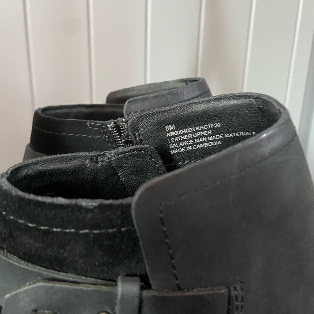 NIB Korks Sonya Distressed Leather Boot - Picture 6 of 10
